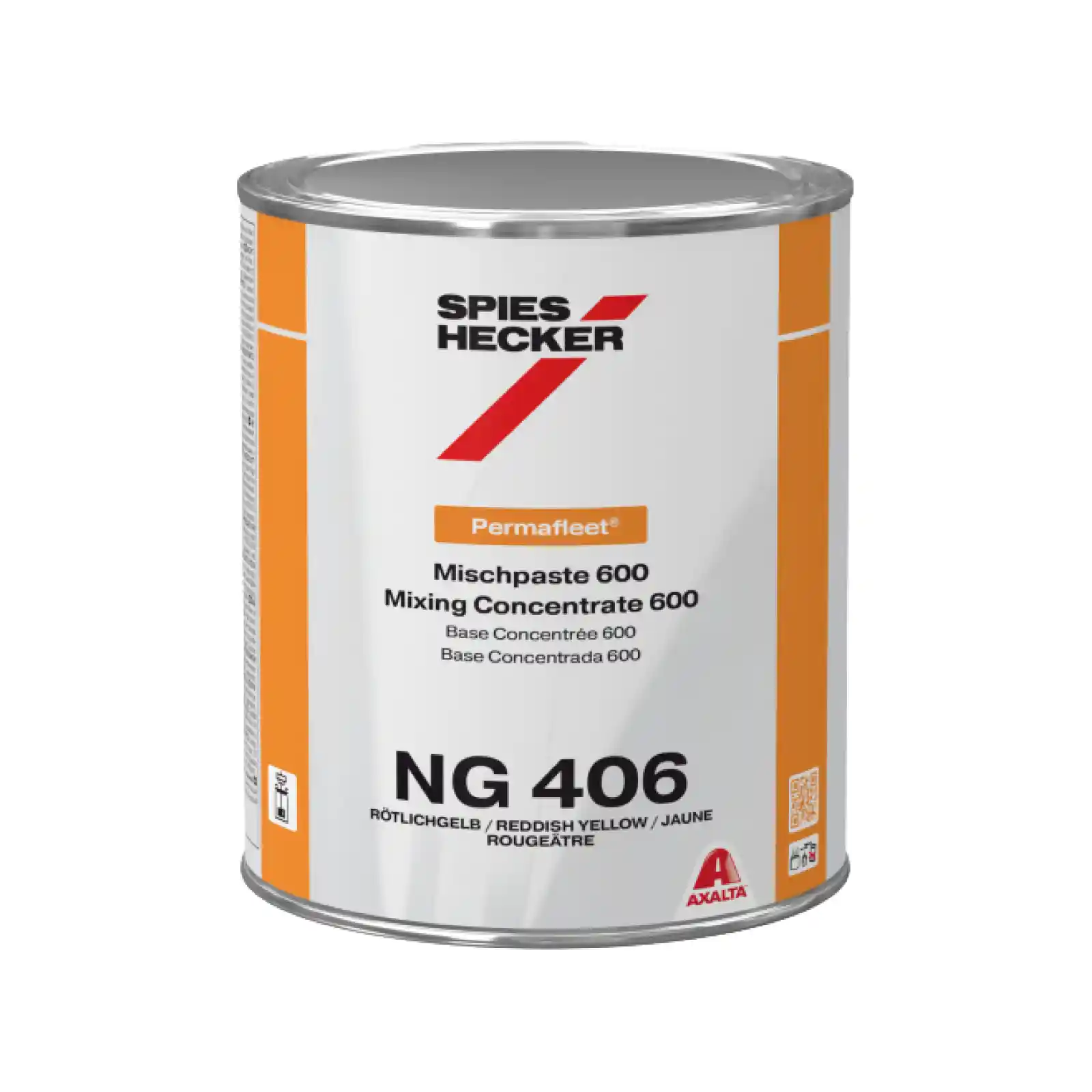 SPIES HECKER NG406 Yellowish red Permafleet concentrate 600 1L