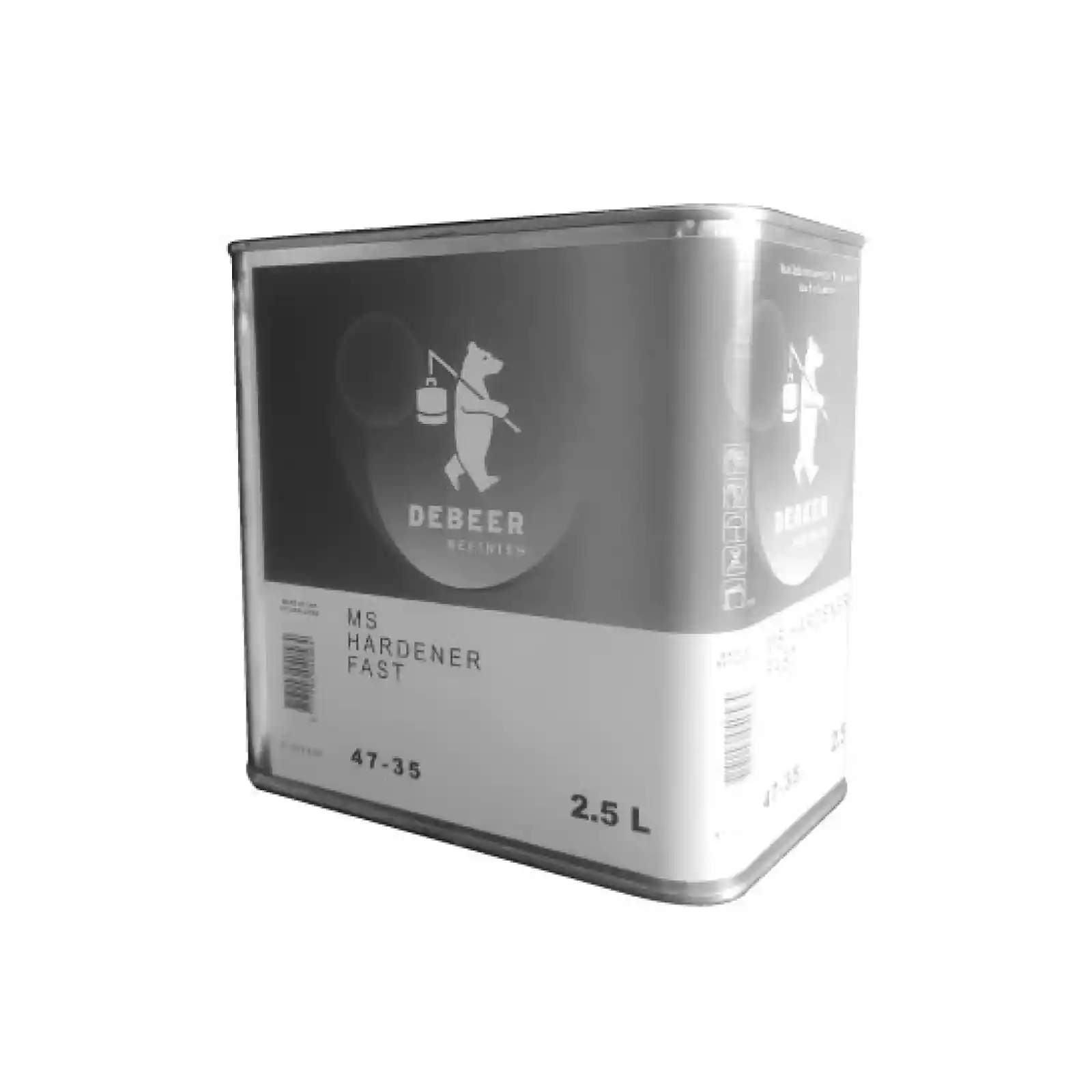 DEBEER 47-35 Durcisseur MS rapide 2,5L pour apprêt 8-145
