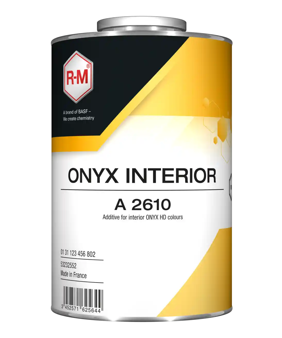 RM ONYX_INTERIOR Additif RM A 2610 coloris intérieurs Onyx HD 1L