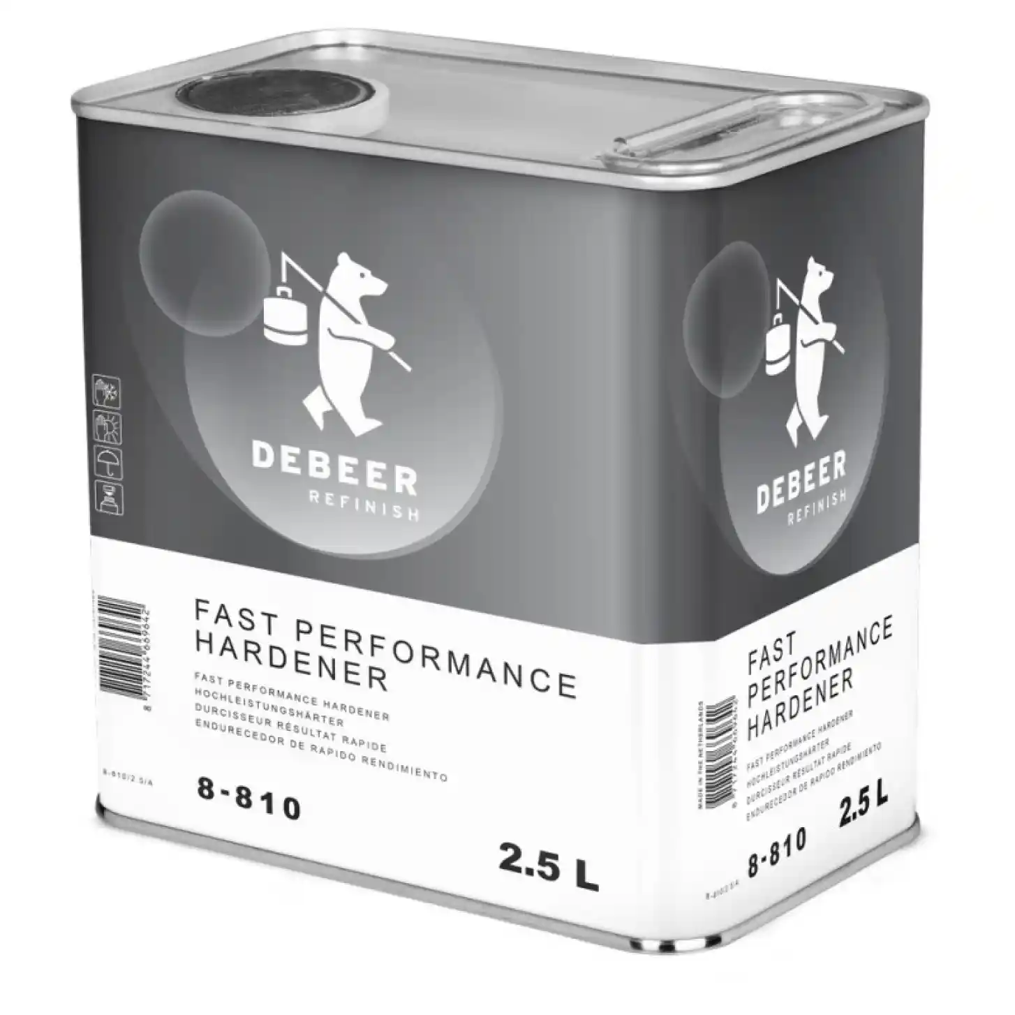 DEBEER 8-810 Durcisseur 2.5L pour vernis 8-814