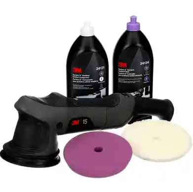 3M KIT_34103 Kit lustreuse 34103 + mousses 34124 & 34127 + liquides 34131 & 34134
