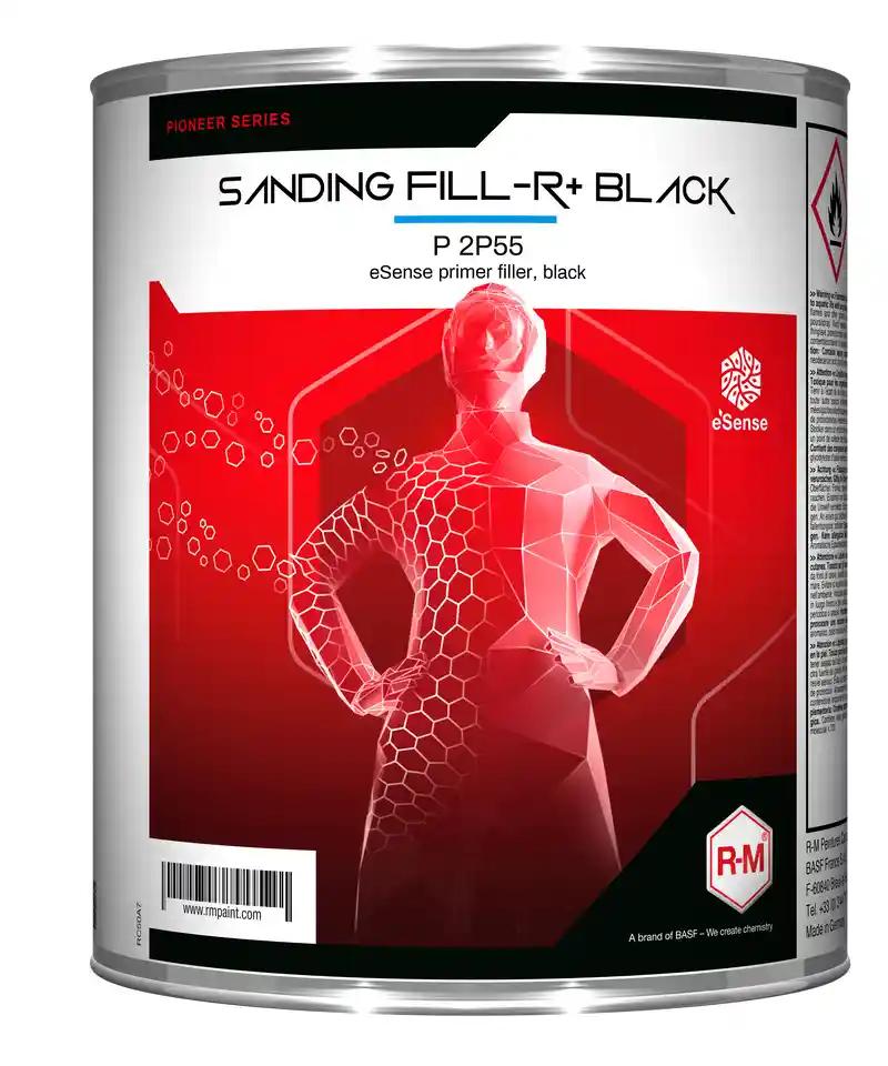 RM P2P55 Noir - Impression-apprêt sanding Fill-R+ eSense 3L