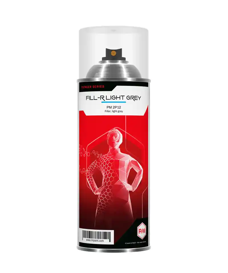 RM PM2P12 Gris clair apprêt 1K Fill-R aérosol 0.4L