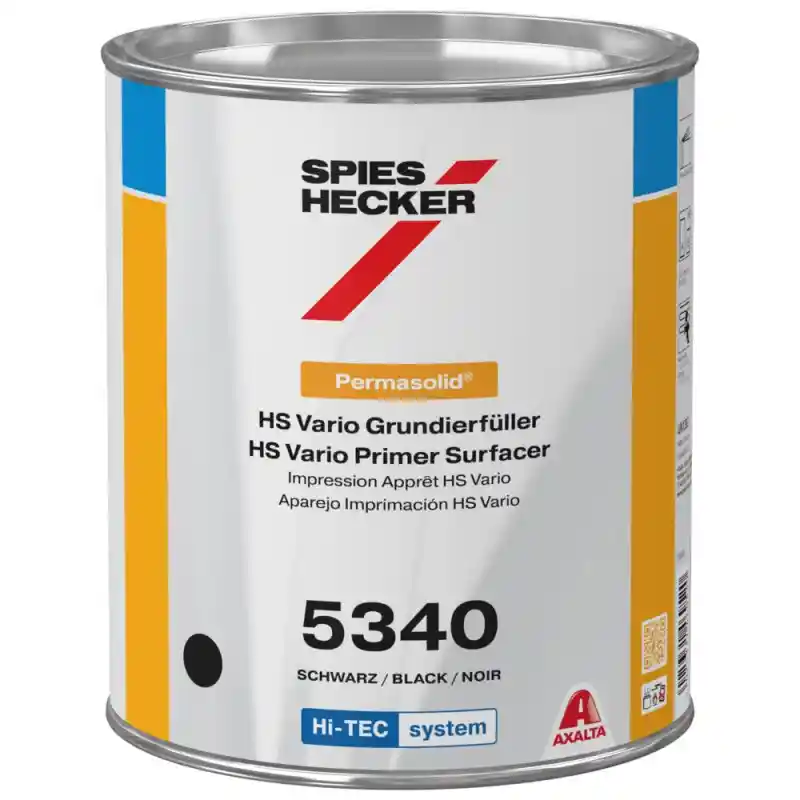 SPIES HECKER 5340B Noir - Impression apprêt HS VARIO 3.5L