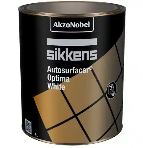 SIKKENS 599937 Blanc - Apprêt autosurfacer Optima 3L