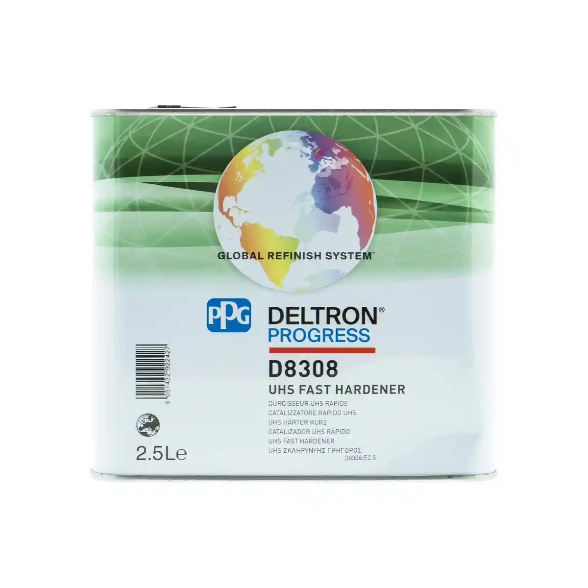 PPG D8308 Durcisseur rapide UHS Premium 2.5L pour vernis D8177