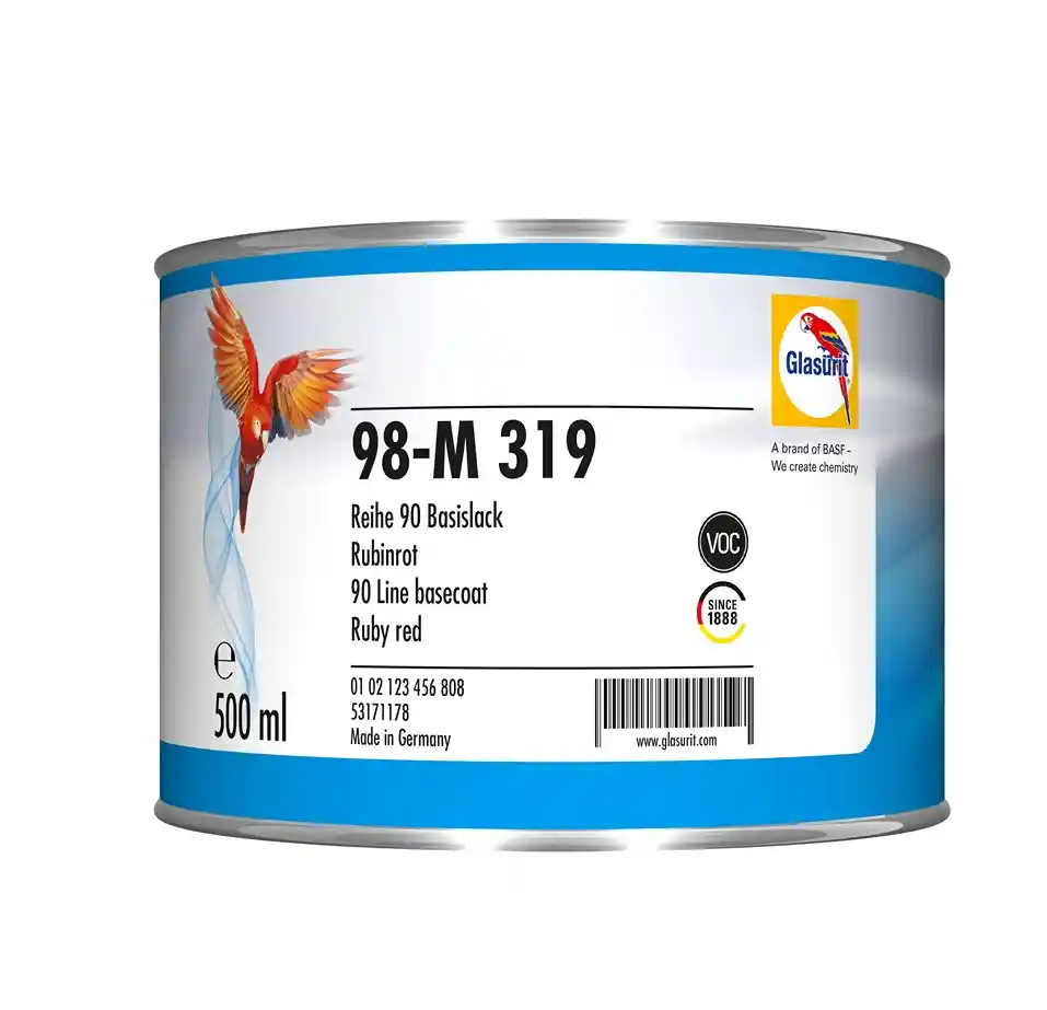 GLASURIT 98M319 Ruby red 0.5L