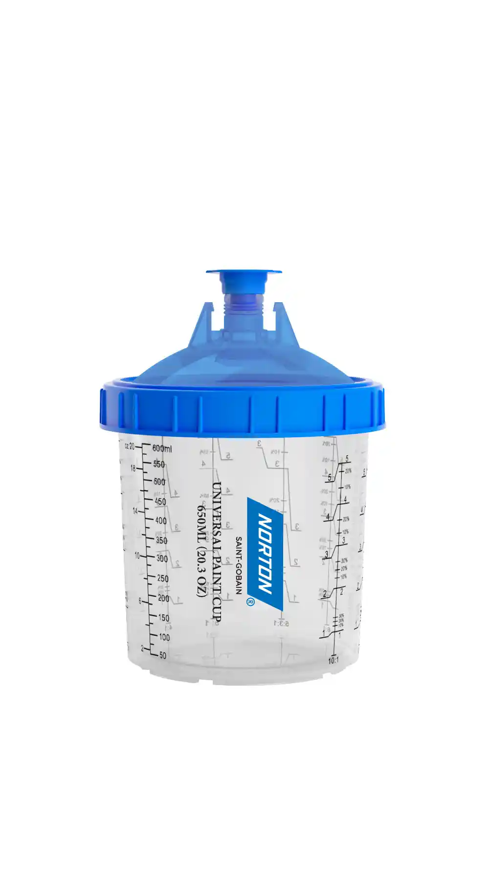 NORTON UNIVPS650 650ml 125µ - 50 Poches jetables Universal Paint Cups