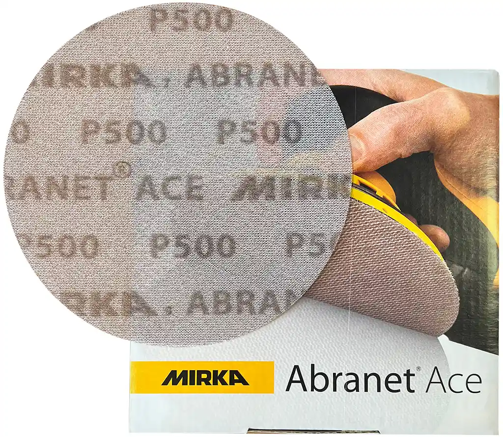 MIRKA AC24105051 P500 diam 150mm - 50 disques ABRANET super performants !