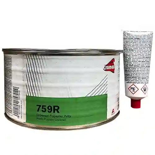 CROMAX 759R Mastic polyester garnissant 2kg + durcisseur 6L1R