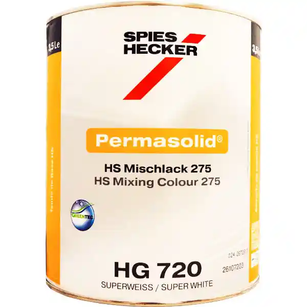 SPIES HECKER HG720 Direct Gloss White 3.5L