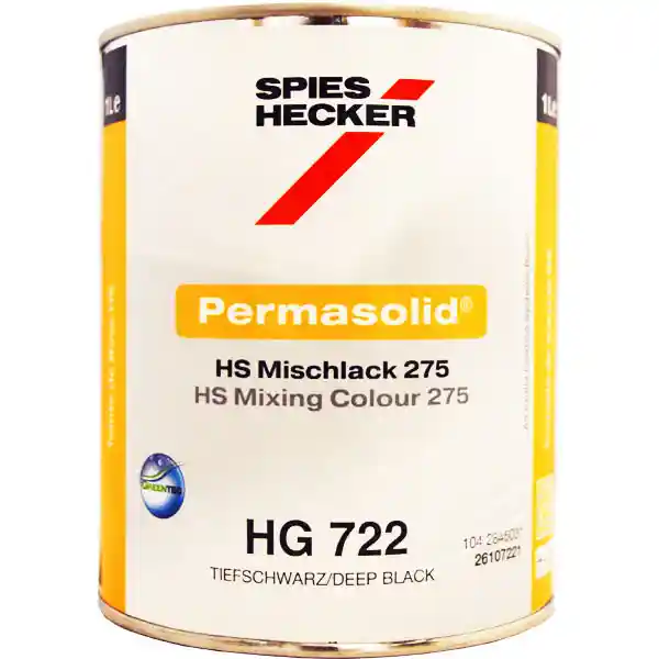SPIES HECKER HG722 Direct Gloss Black 1L