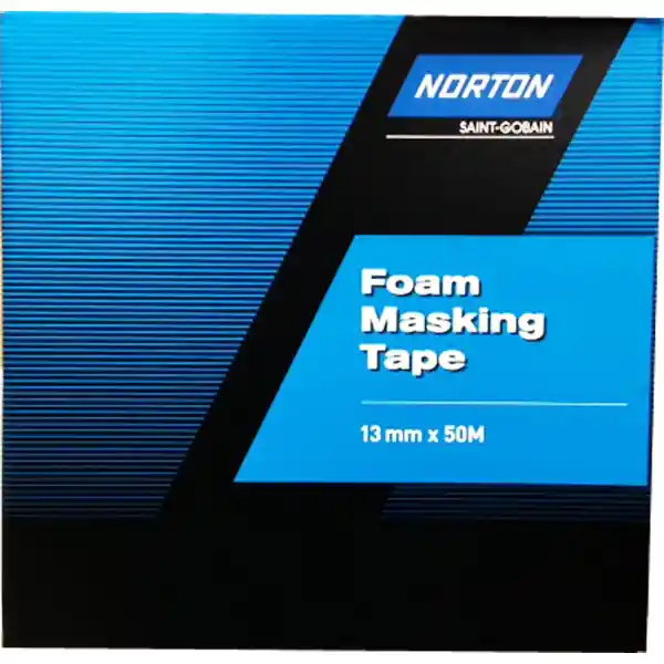 NORTON 70735 13mm x 50m foam masking tape for doors & fuel filler flaps