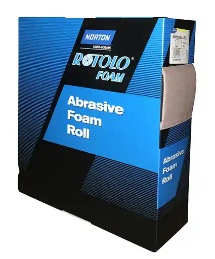 NORTON ROTOLO500 P500 Pre-cut abrasive foam roll NORTON PRO