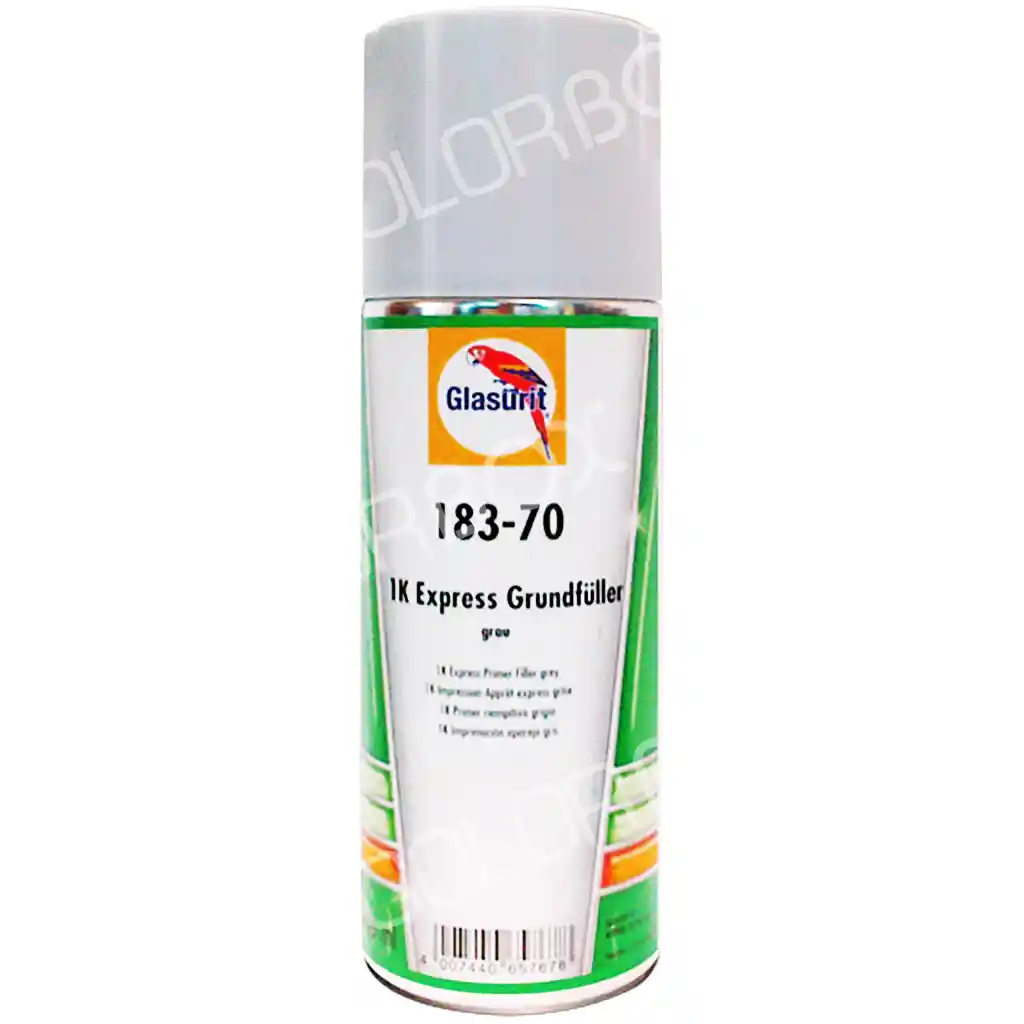 GLASURIT 183-70 1K impression apprêt express aérosol gris 400ml