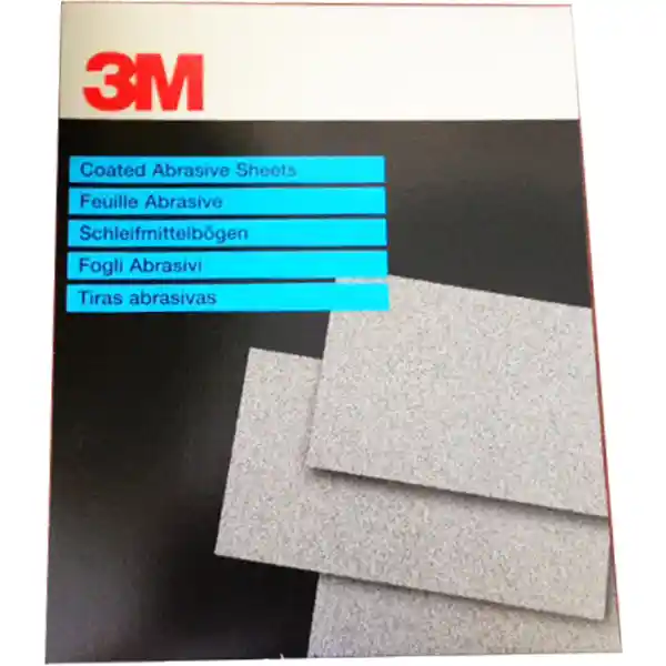 3M 60057 P500 230x280mm 25 sheets wet abrasive paper Wetordry