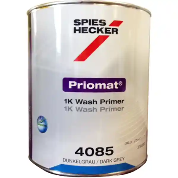 SPIES HECKER 4085DG Dark grey - 1K wash primer 3.5L sandable or wet-on-wet