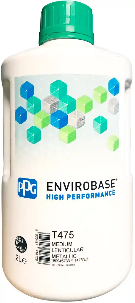 PPG T475 Medium Lenticular Metallic 2L Envirobase high performance 