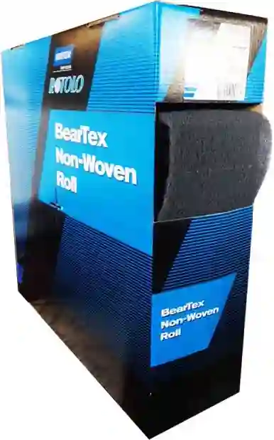 NORTON BEARTEX_GRIS Ultra fin Rouleau abrasif prédécoupé - Ponçage arrêtes 