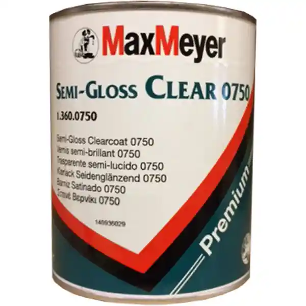 MAX MEYER 0750 Semi gloss clearcoat 0750 1L