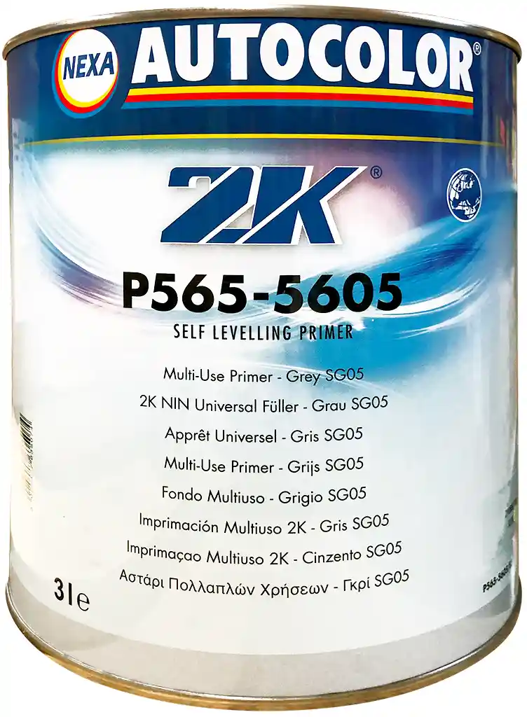 AUTOCOLOR P565-5605 Light grey SG05 HS primer filler 3L