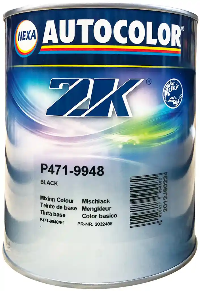 AUTOCOLOR P471-9948 Brillant direct noir Plus 1L