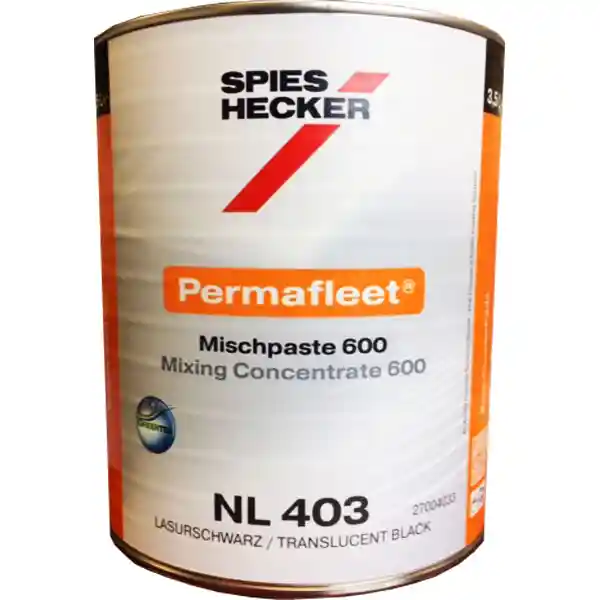 SPIES HECKER NL403 Black Translucent Permafleet base concentrate 600 3.5L