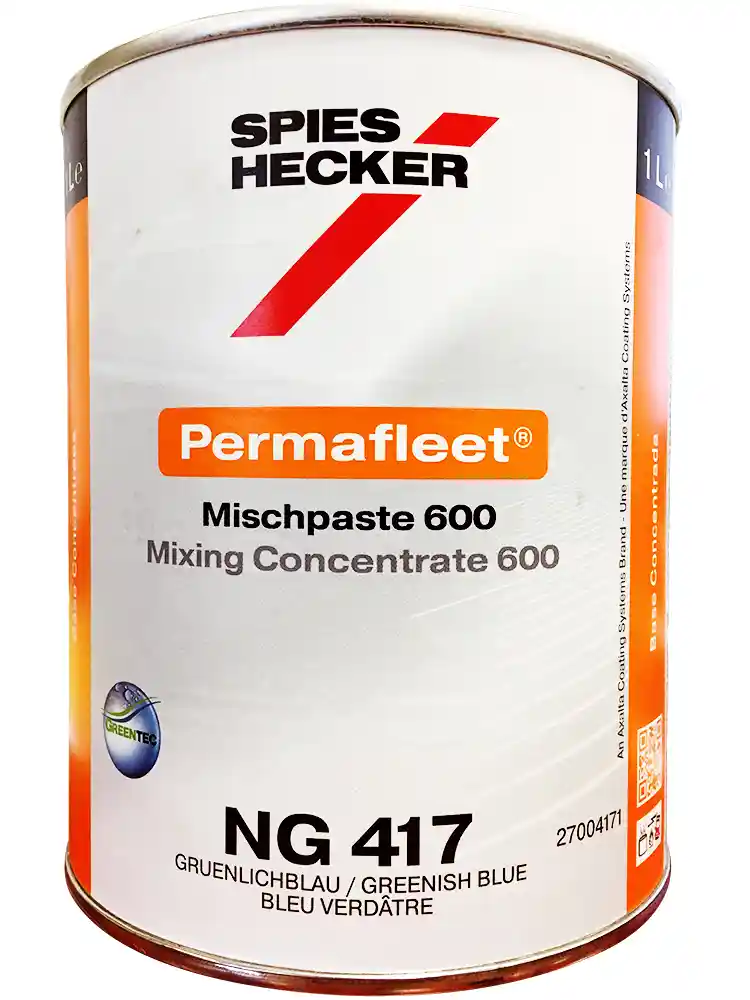SPIES HECKER NG417 Greenish blue Permafleet concentrate 600 1L