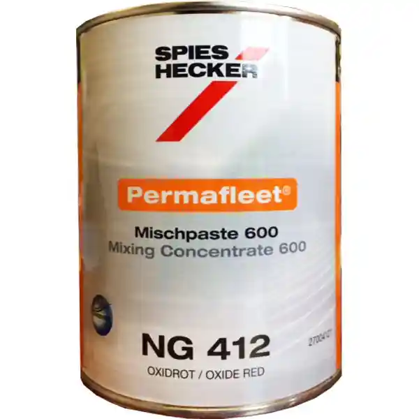 SPIES HECKER NG412 Permafleet oxide red concentrate 600 1L