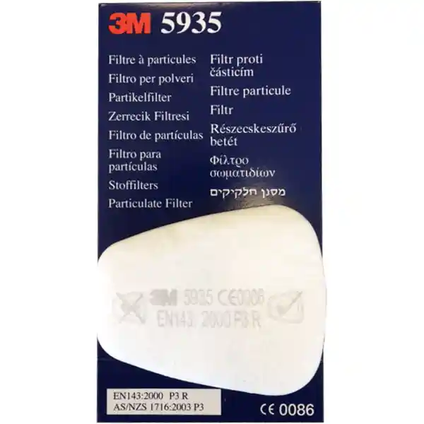 3M K5935 20 particulate filters - class P3R