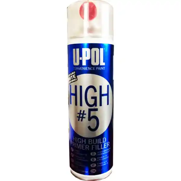U-POL HIGHW/AL White primer filler spray 450ML