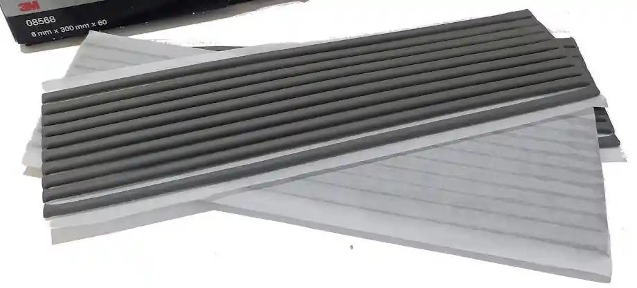 3M 08568 Body filler for screwed sheet metal 60 preformed beads 6mmx300mm