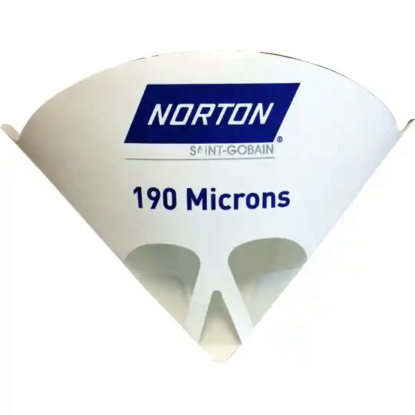 NORTON CONE190 250 filtres cônes 190µ -filtrer vernis toute marque et peinture hydro RM et Glasurit