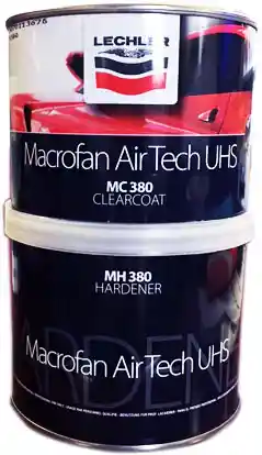 LECHLER MA380 Spot repair Kit vernis Air Tech + son durcisseur Macrofan Air Tech UHS