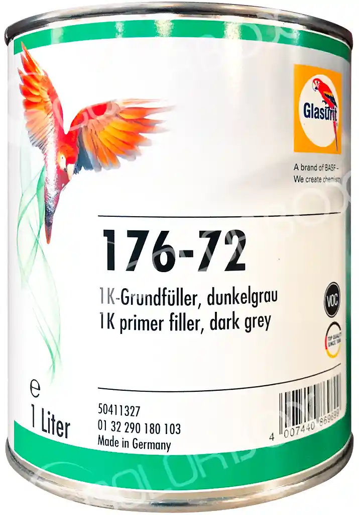 GLASURIT 176-72 1K Primer dark grey 1L
