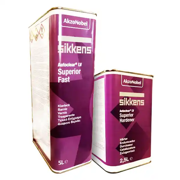 SIKKENS KIT_VERNIS_FAST Autoclear LV superior FAST clearcoat kit 5l + hardener 2.5l