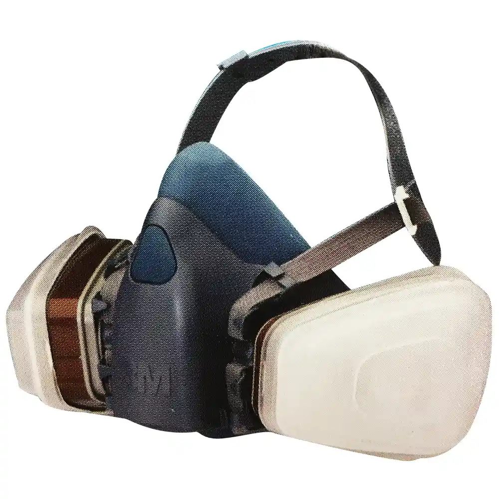 3M 06783 Protection antigaz - kit 1/2 masque respiratoire prêt à l\'emploi taille L - A1P3R