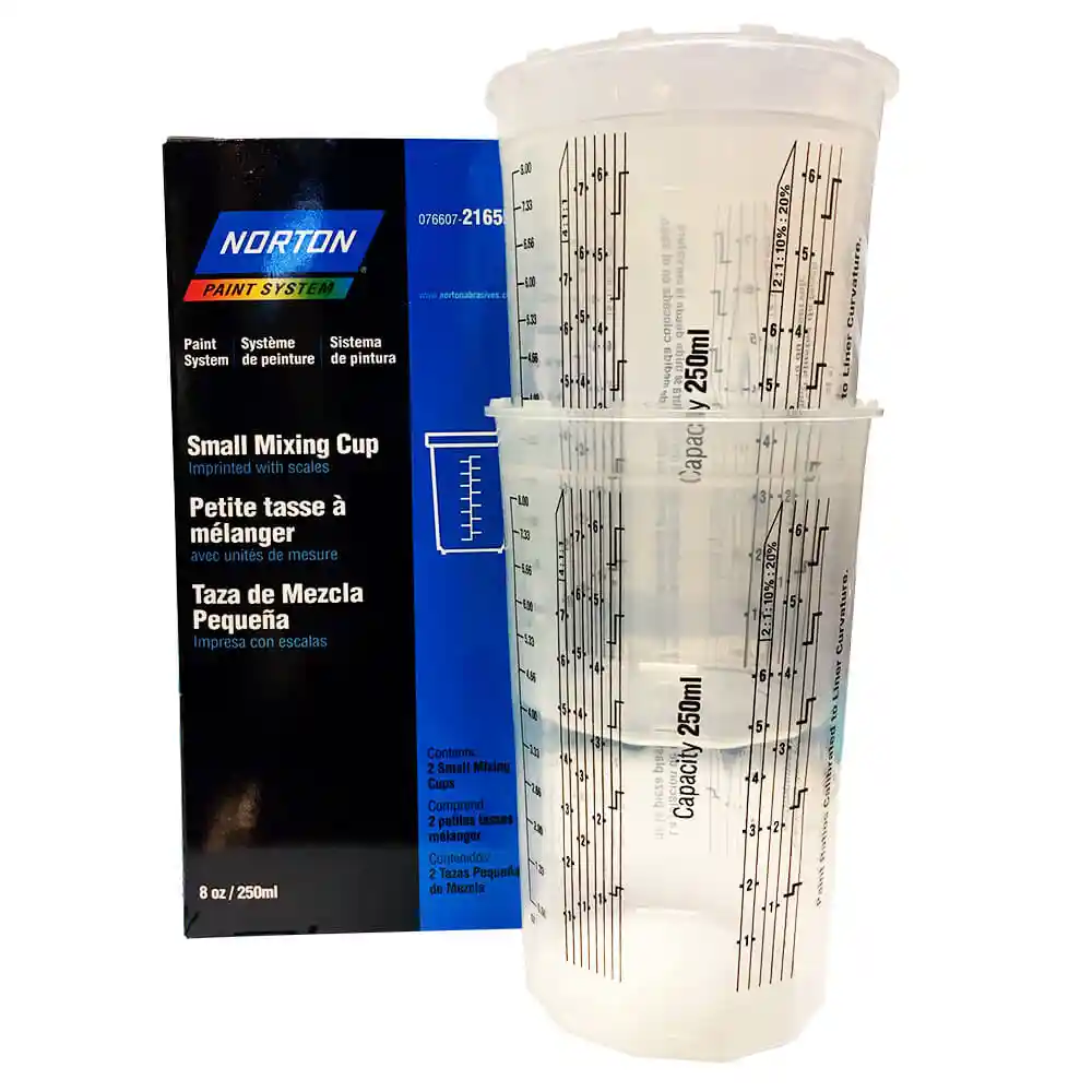 NORTON 21650 250ml 2 graduated rigid cups