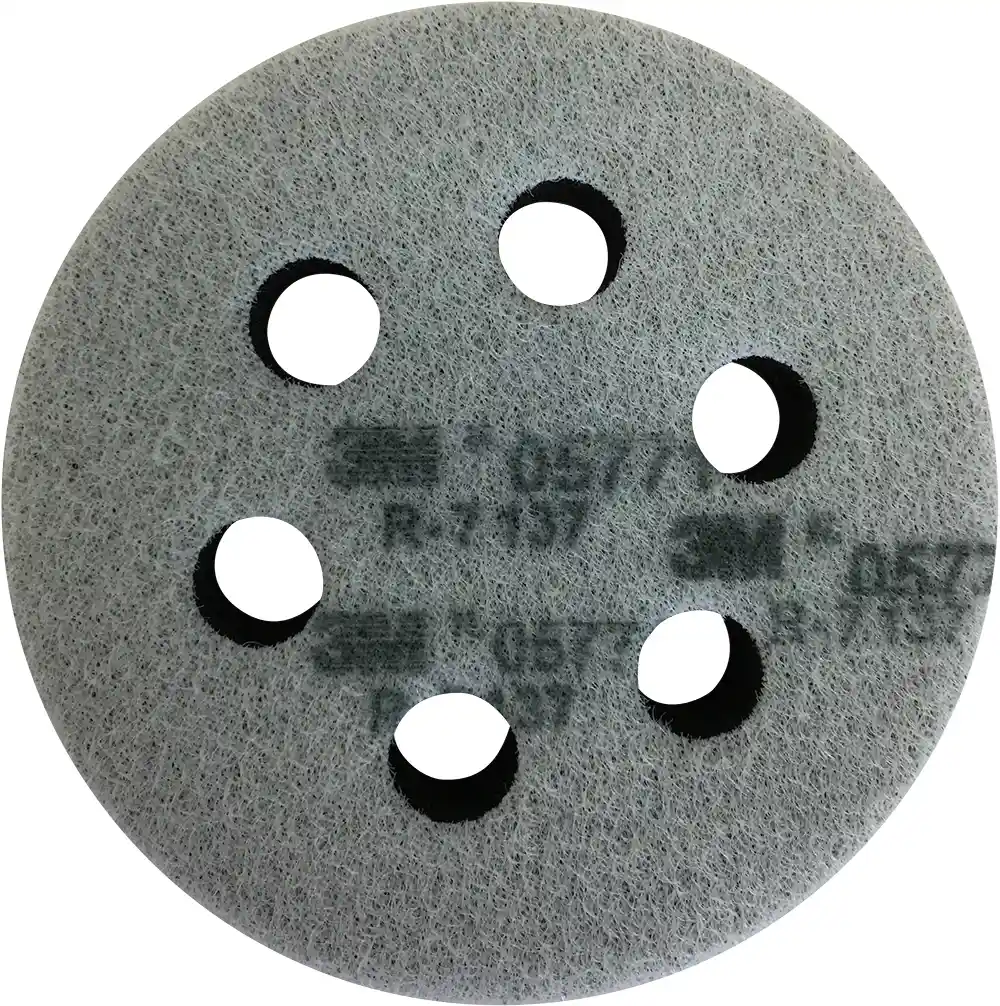 3M 05771 Interface Hookit diam 76.2mm pour lustreuse 3M P64392  6 trous