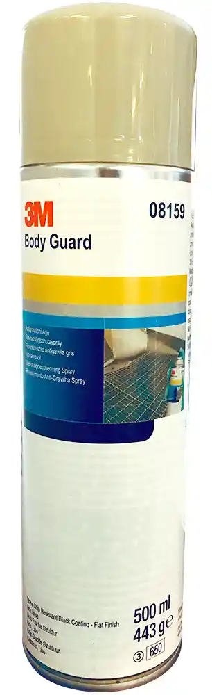 3M 08159 Grey -smooth finish stone chip protection spray 500ml