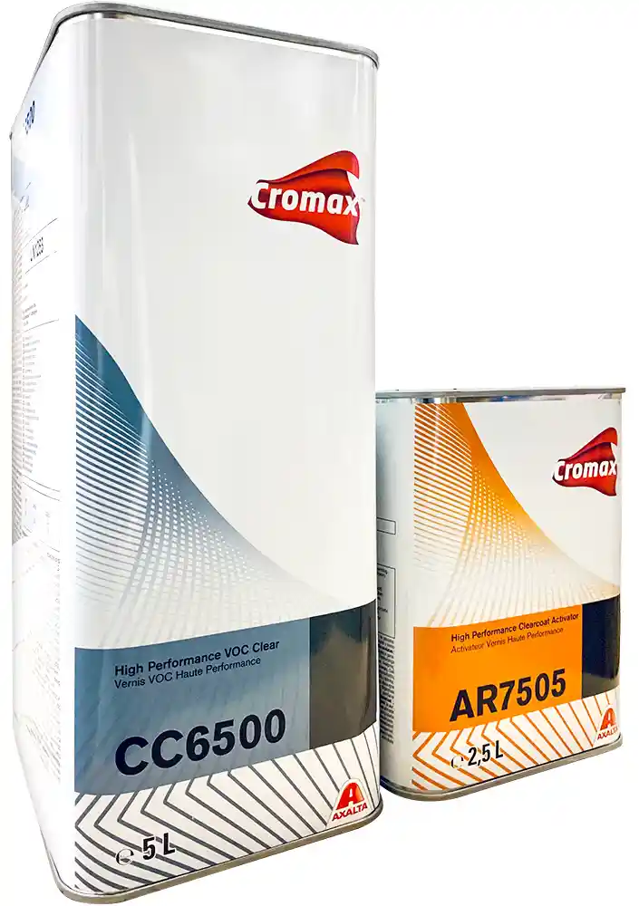 CROMAX KIT_VERNIS_CC6500 REMISE 5% Kit vernis 5l + durcisseur AR7505 2.5l VOC high performance