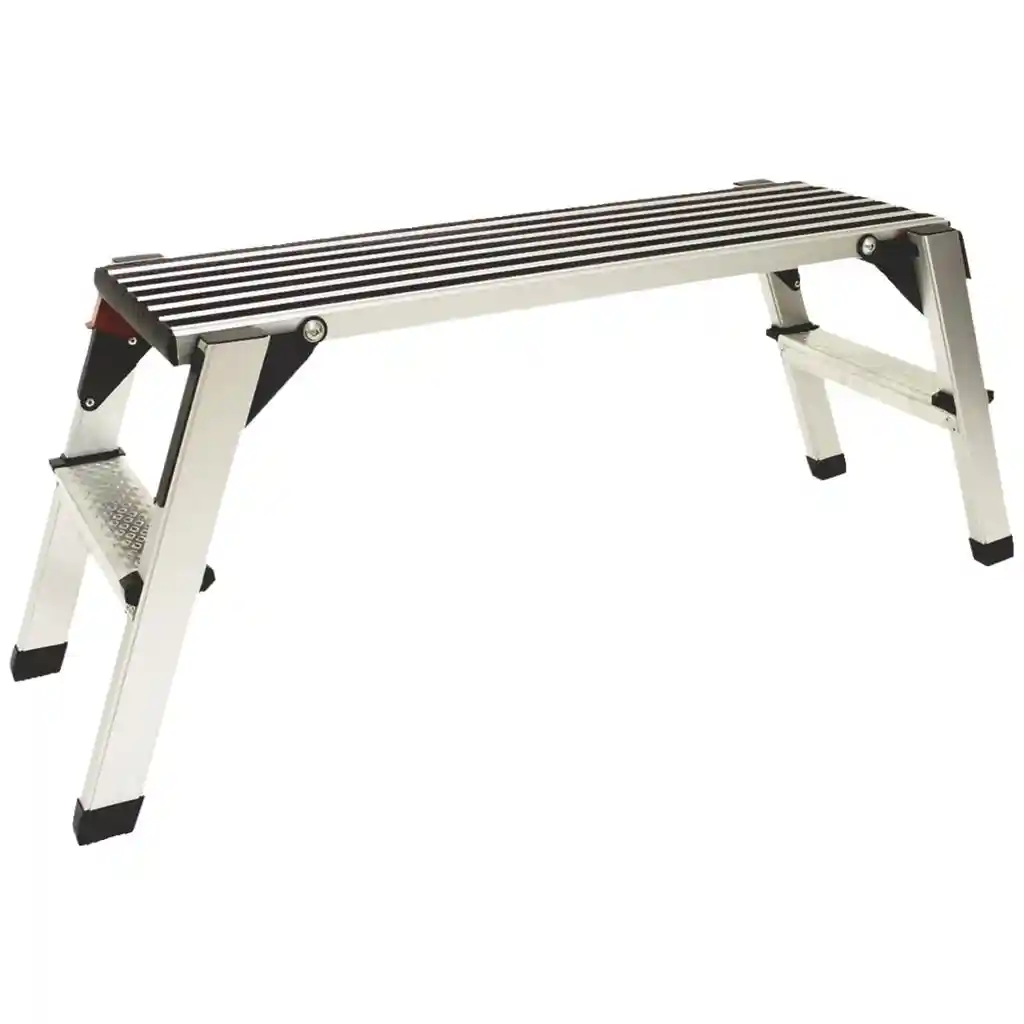 GYS 057562 Marche pied pliable de carrossier aluminium