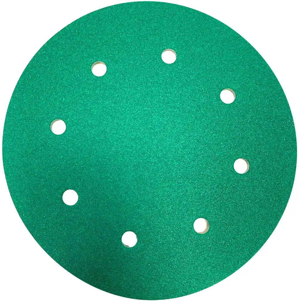 3M 00695 P60 diam 203mm 25 disques auto-agrippants Hookit 245 - 8 trous  