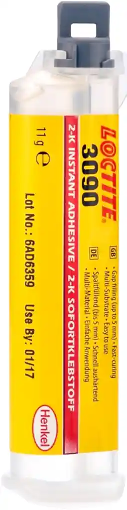 LOCTITE LOCTITE_3090 Ultra-fast glue in syringe + 7 nozzles 11g for smart repair