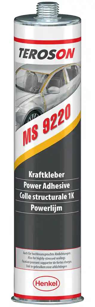 TEROSON MS9220 MS single-component black polymer body structural adhesive - 310ML cartridge