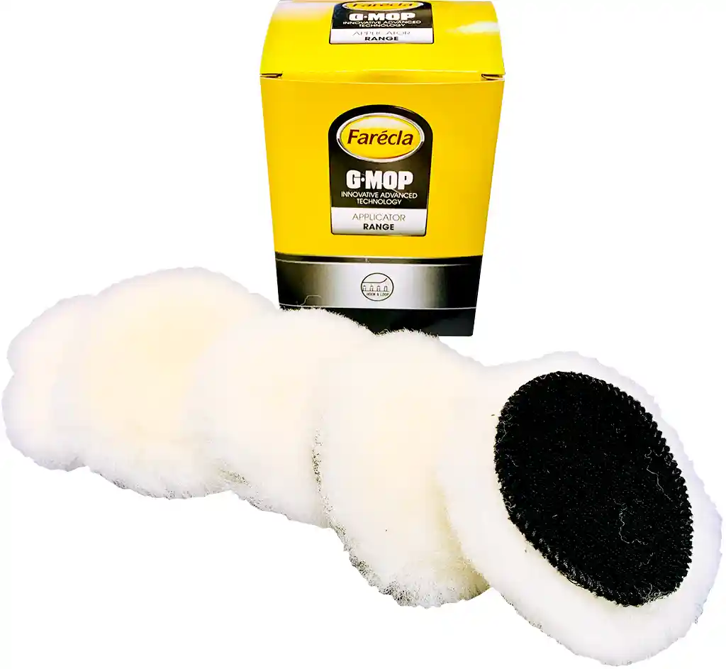 FARECLA GML301 SPECIAL MATERIAUX COMPOSITES, 5 mousses G MOP peau de mouton - diam 75 mm