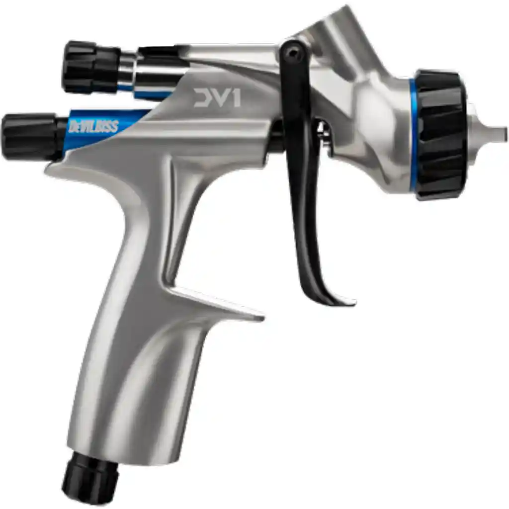 DEVILBISS DV1-C-000-13-B+ Pistolet HVLP Plus buse 1.3mm DV1 pour BASE + godet rigide