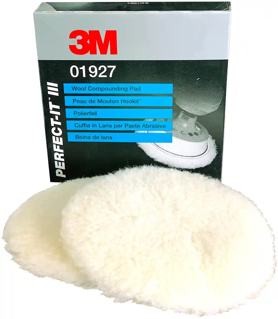3M 01927 Diam 133mm - 2 Hookit sheepskins 