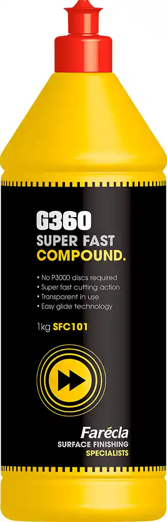 FARECLA SFC101 Pas d'étape P3000 ! Liquide de polissage G360 super rapide 1kg.