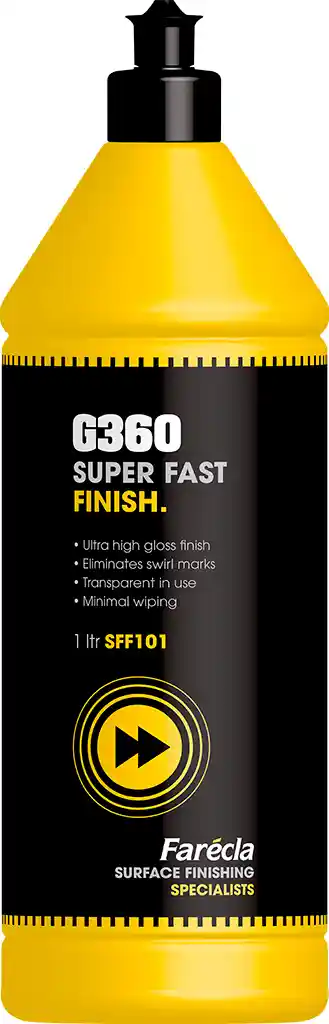 FARECLA SFF101 Spécial voitures foncées. Liquide de finition G360 super rapide 1L